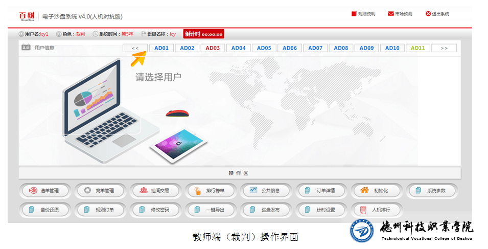 信息系开展企业模拟经营—电子沙盘培训活动