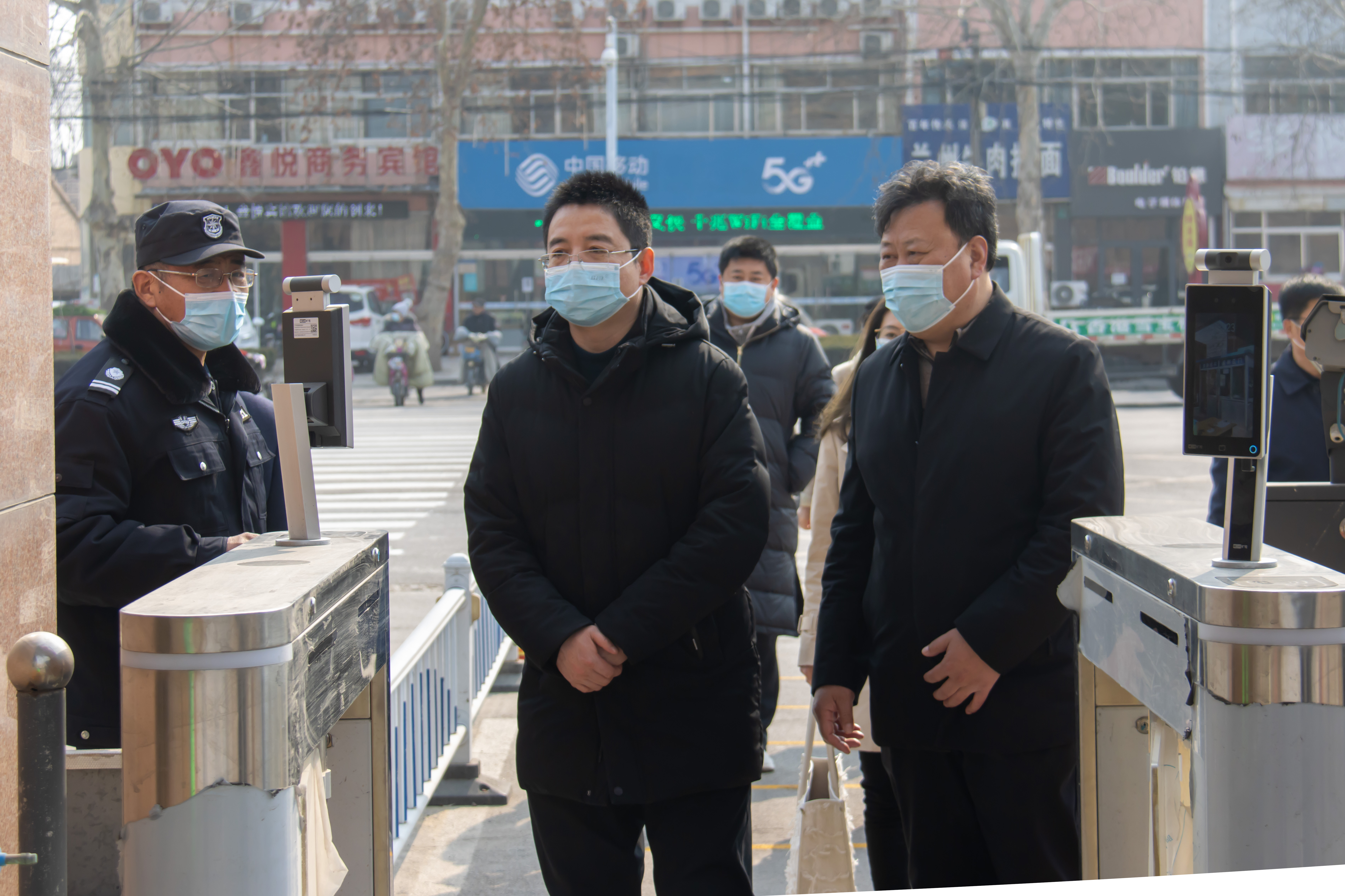 德州市教体局来院开展疫情防控与安全工作专项检查